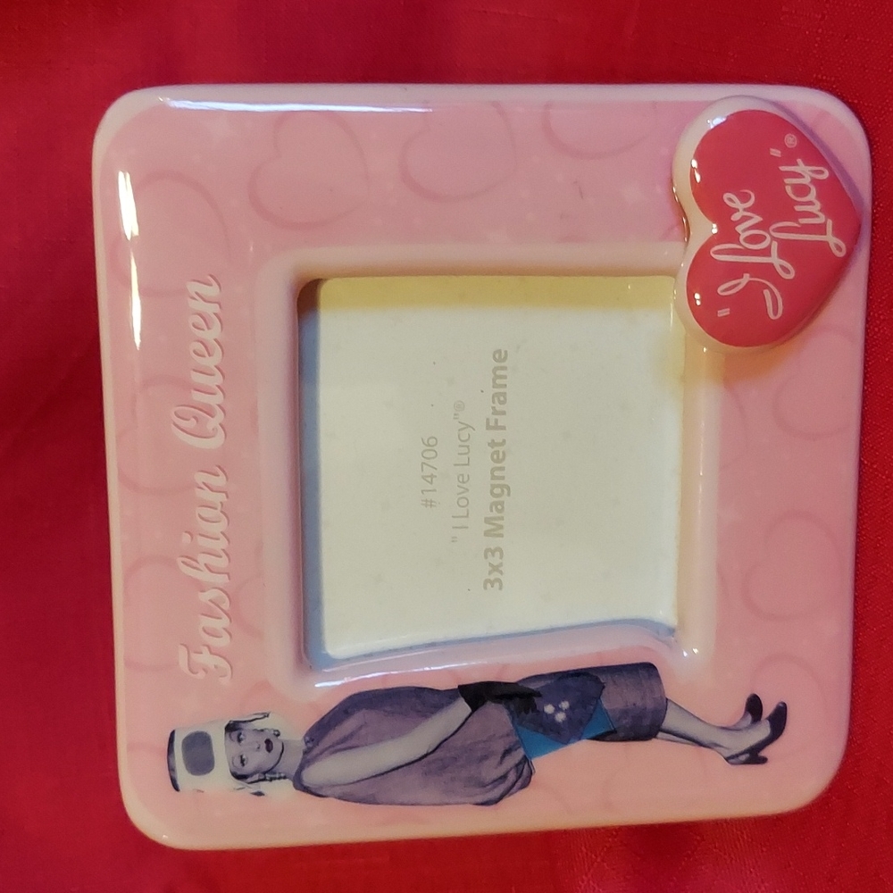I Love Lucy 3x3 Frame/ Magnet